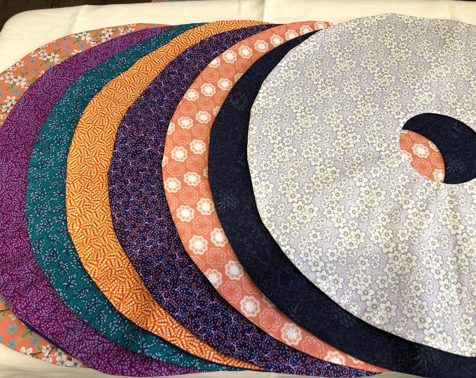 Lacemaking circular protection cloth