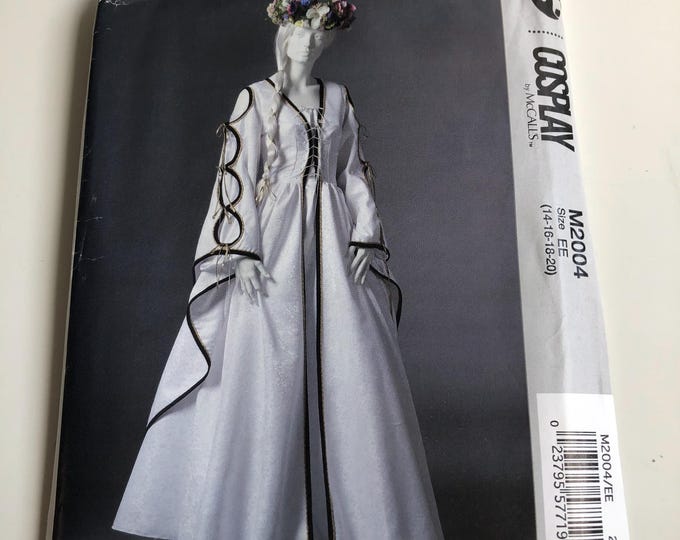 McCalls Costume Paper Pattern M2004, Cosplay