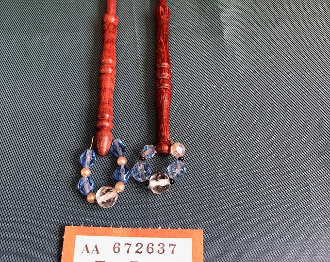wooden lace bobbins