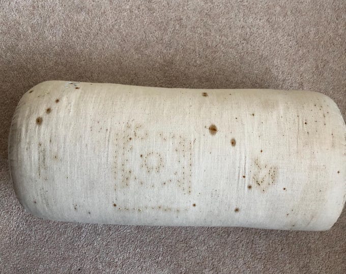 Vintage Lacemaking bolster pillow