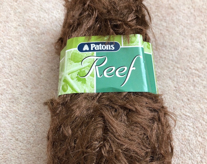 Patons Reef wool, yarn - fancy eyelash