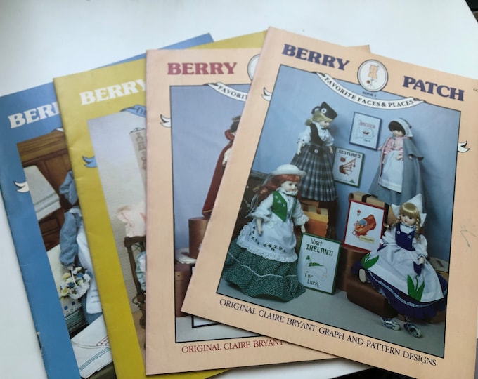 Cross Stitch Patterns, Berry Patch bundle