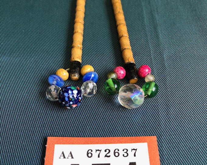 wooden lace bobbins