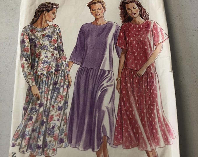 New Look, ladies dress pattern, CUT