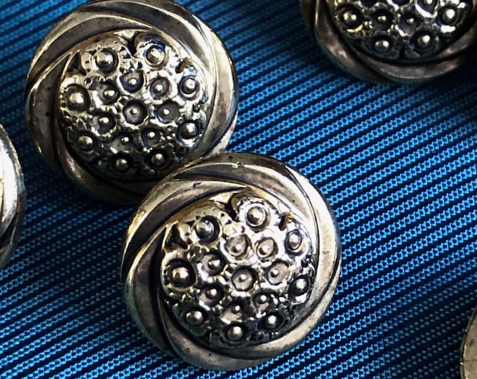 Buttons, Vintage gold coloured buttons