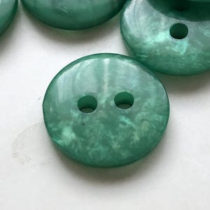Buttons, Vintage green buttons