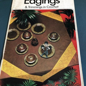 Vintage crochet booklet