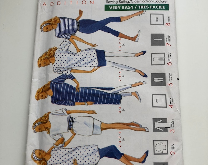 Butterick 3507 Sewing Pattern, Factory Folded ladies casual wardrobe