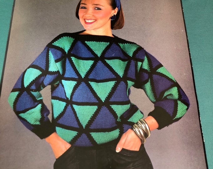 Paper Vintage Knitting Pattern Robin 13527