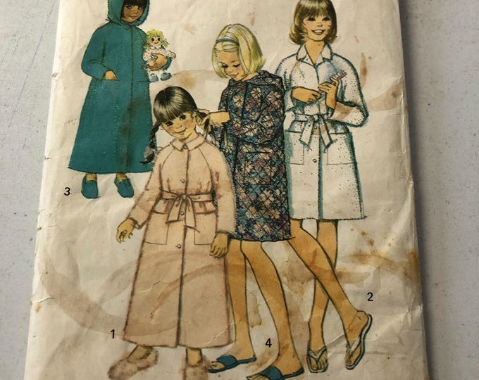 Simplicity girls coat pattern, CUT Simplicity 5838