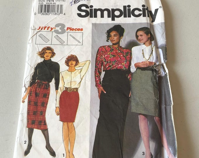 Ladies Skirt paper Sewing Pattern, Factory Folded, Simplicity 7560