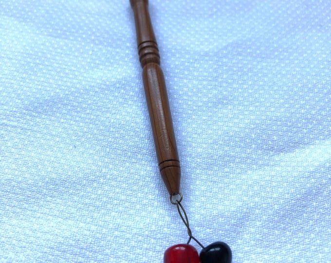 wooden lacemaking bobbin