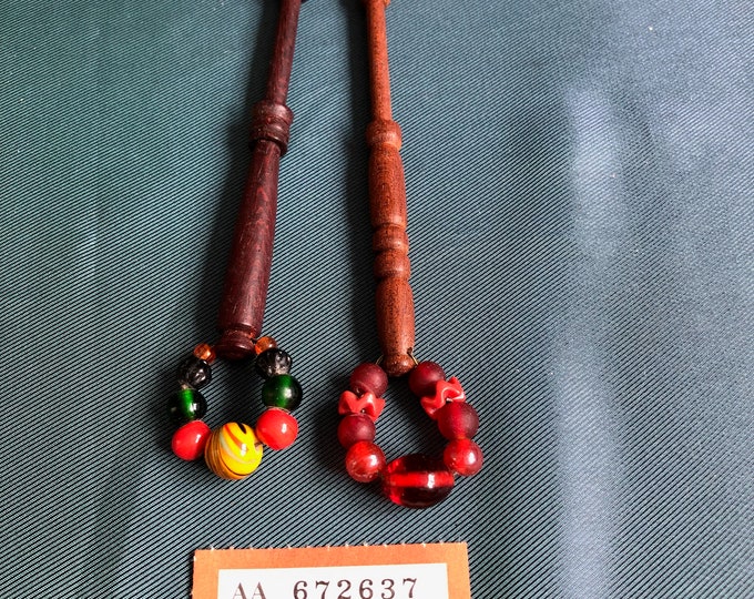 wooden lace bobbins