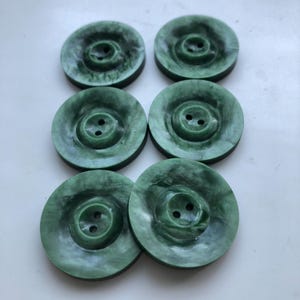 Vintage large coat buttons