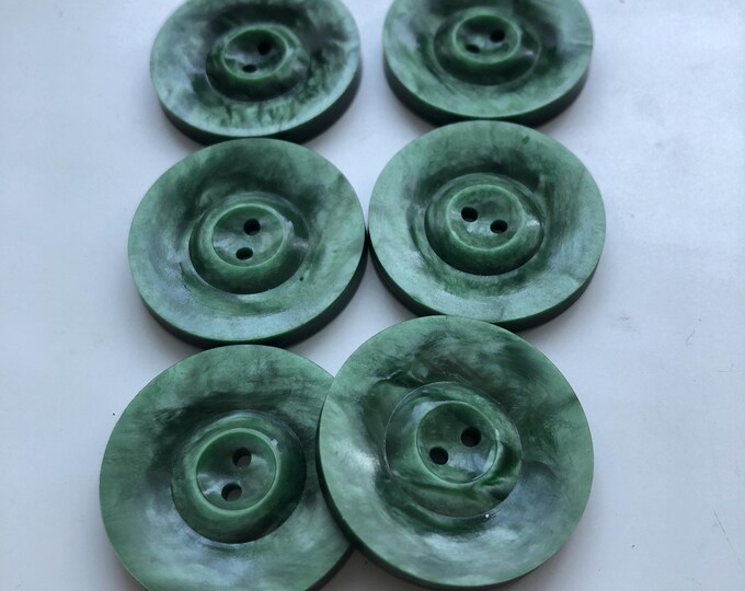 Vintage large coat buttons