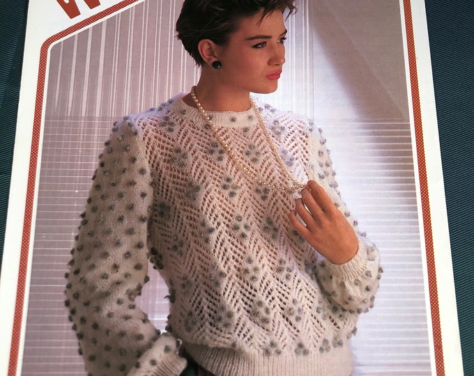 Paper vintage knitting Pattern Wendy Dolce and Donna 2430