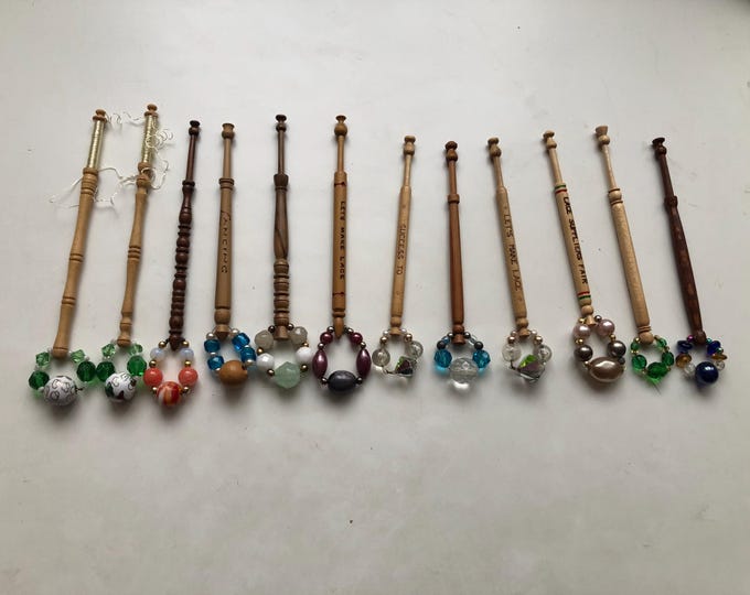 Lacemaking bobbins