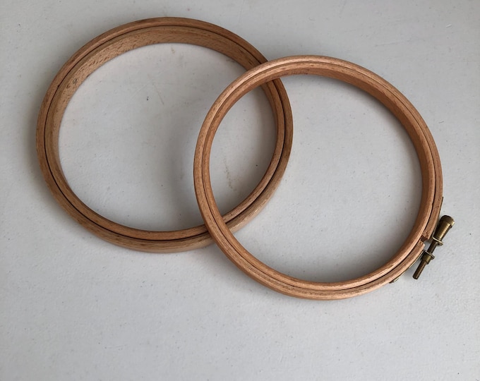 wooden darning, embroidery hoop