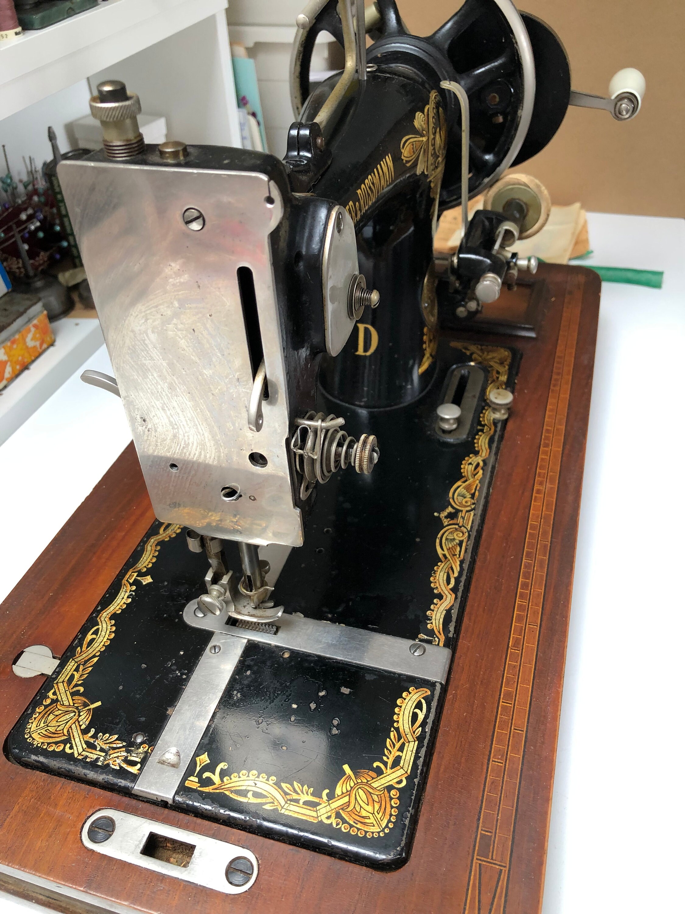 Frister and Rossmann Model D Sewing Machine Antique Etsy