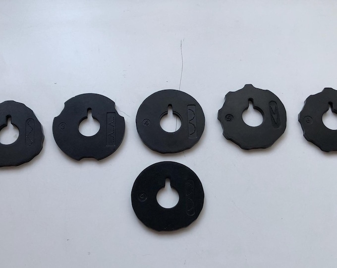 Vintage Fashion Discs for multi stitch zigzag stitch machines