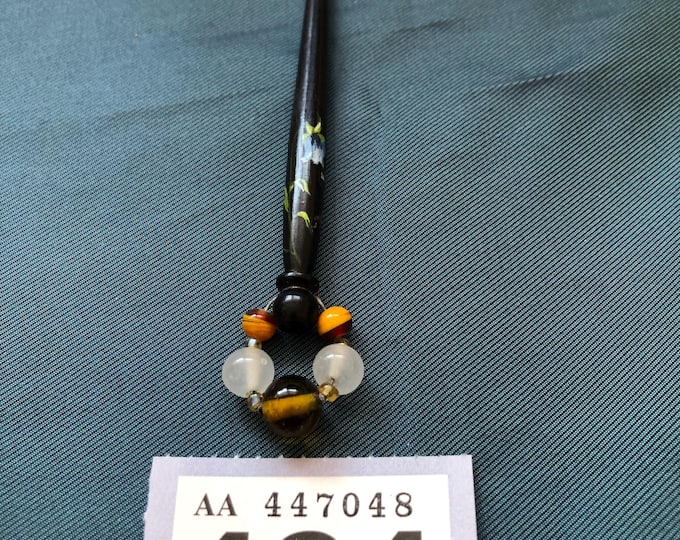Lacemaking hand painted bobbin