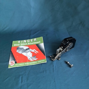 Singer sewing machine Blind Stitch attachment, Simanco 86649