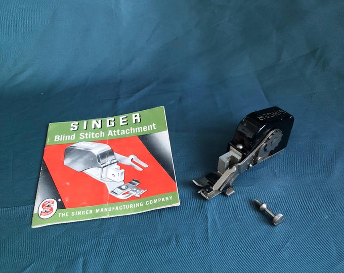 Singer sewing machine Blind Stitch attachment, Simanco 86649
