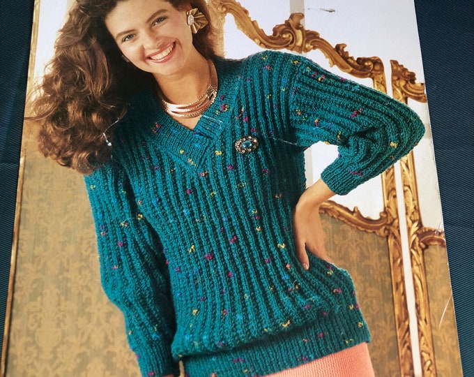 Paper vintage knitting Pattern Argyll Picasso 778