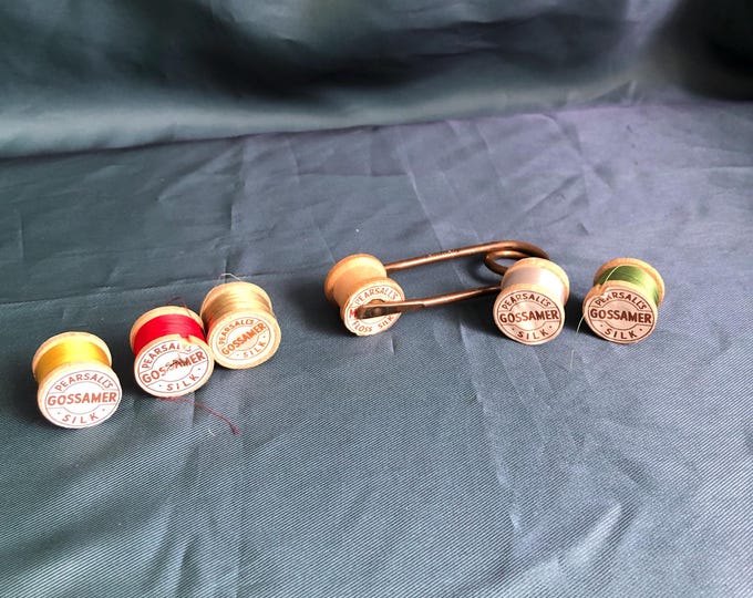 Veniard Fly tying bobbin holder and 5 silks
