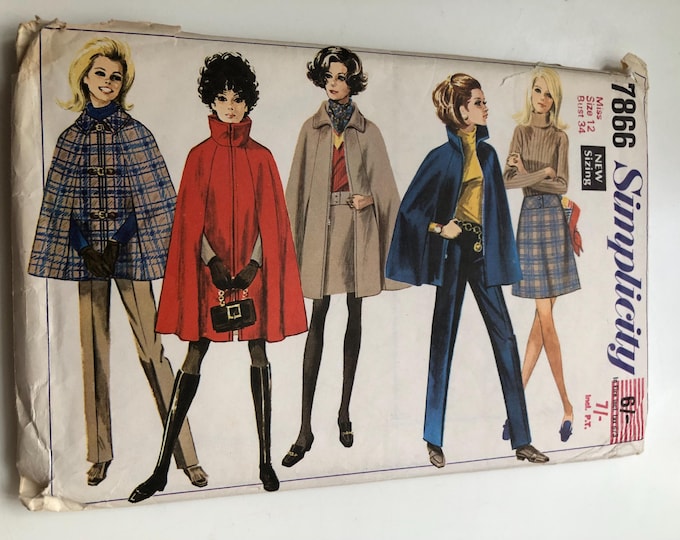 Vintage Sewing Pattern: multi pattern; Simplicity 7866