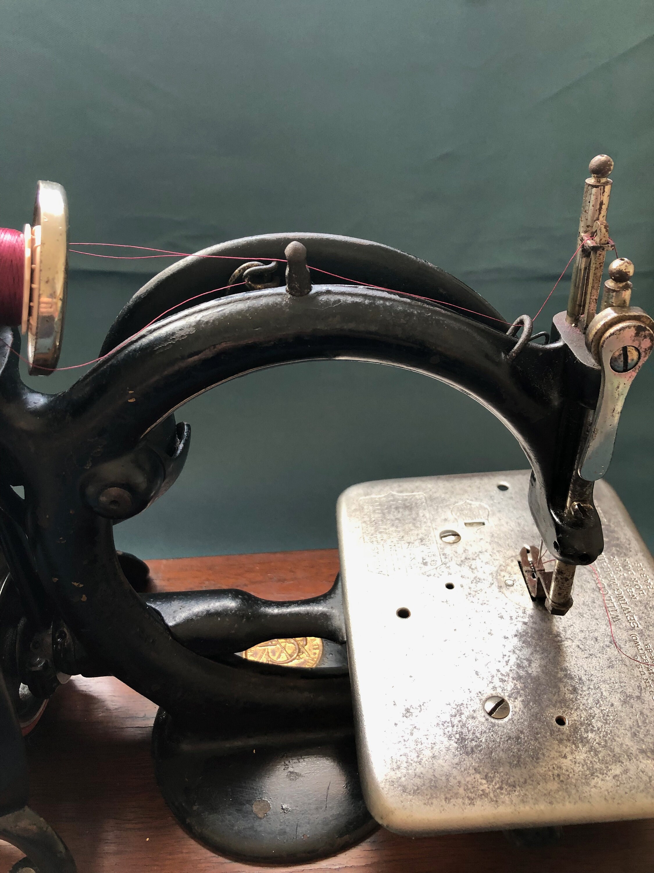 Antique Willcox and Gibbs Sewing Machine Etsy