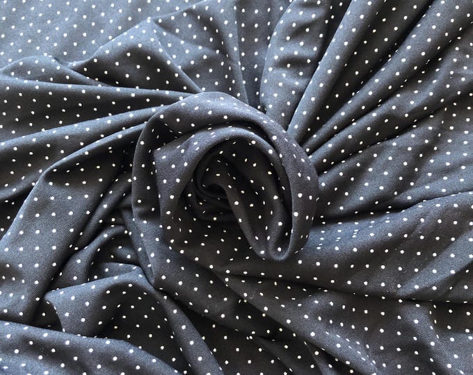 Vintage polyester jersey fabric