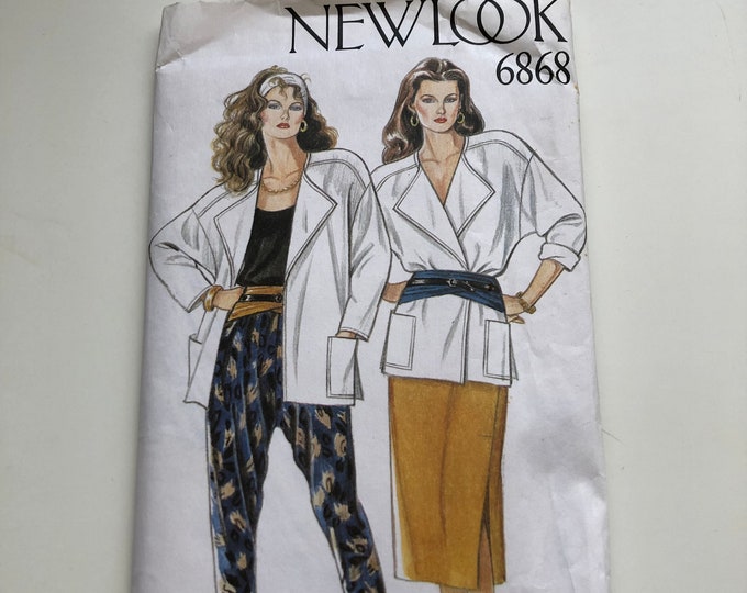 New Look 6868, Ladies skirt, jacket trousers Sewing Pattern, Factory Folded