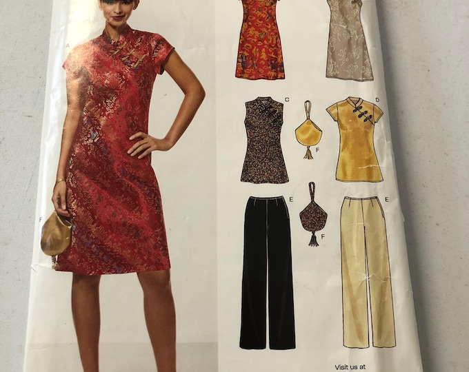 New Look ladies dress pattern, Part CUT, New Look 6812