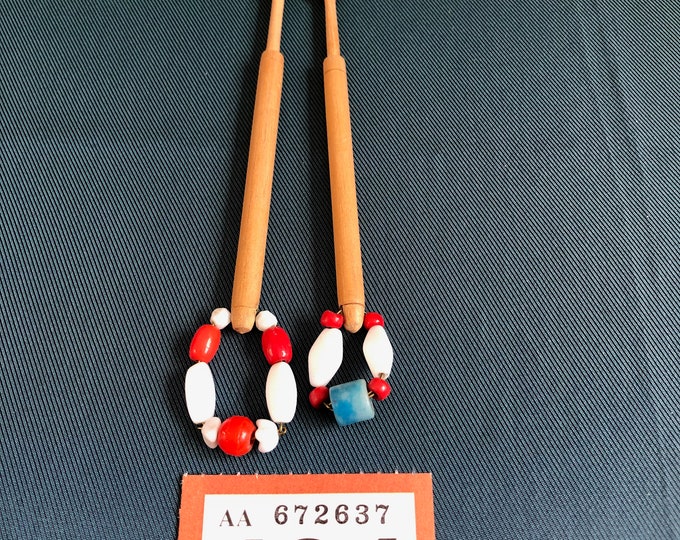 wooden lace bobbins