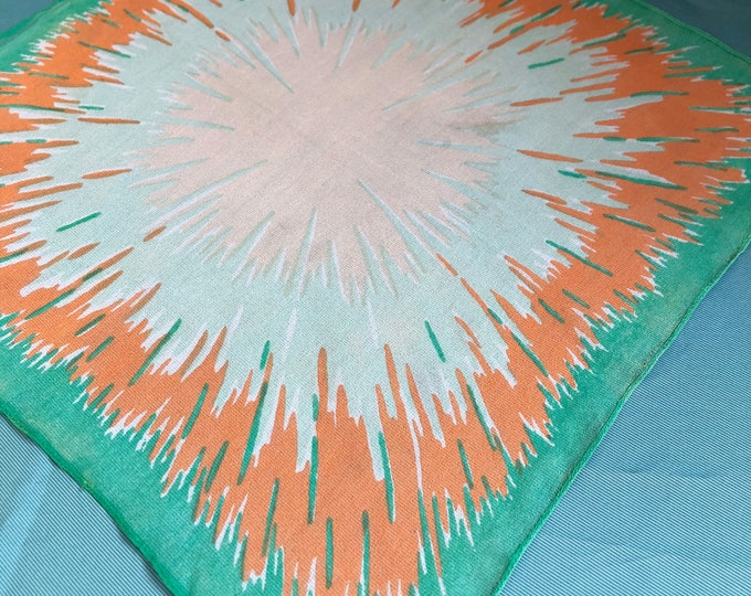 vintage ladies handkerchief, hankie