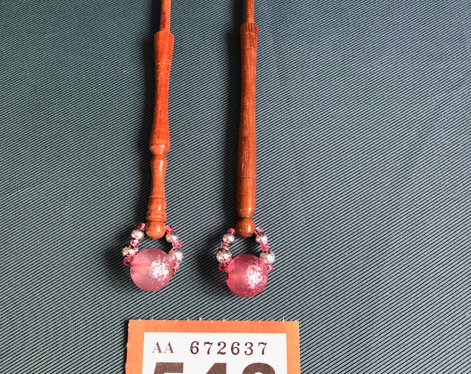 wooden lace bobbins