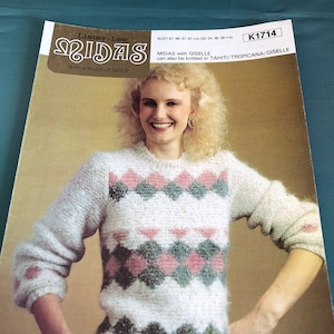 Paper Vintage Knitting Pattern Lister-Lee K1714
