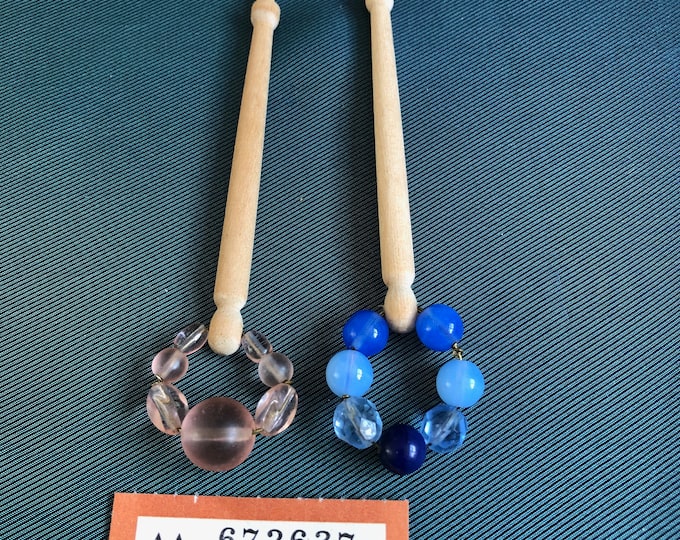 wooden lace bobbins