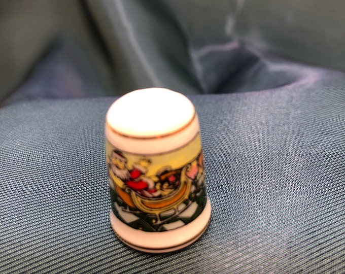 Vintage Thimble - Christmas 1994