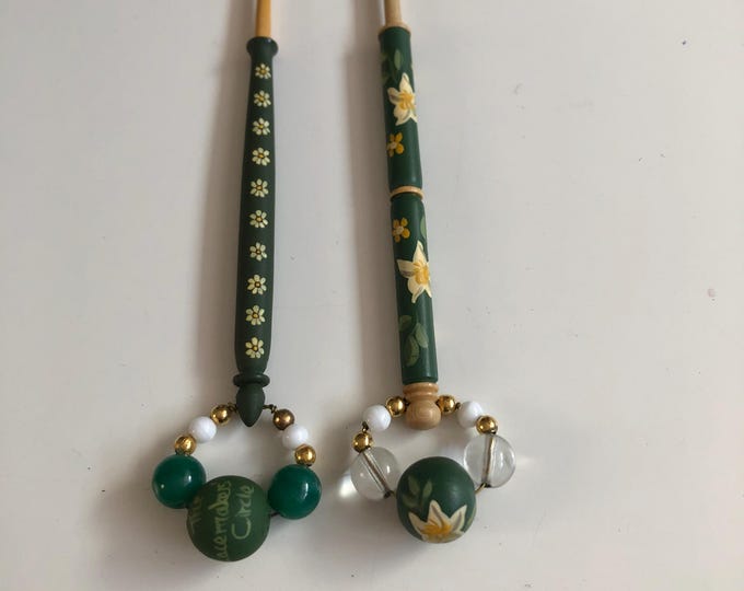 Lace Making Bobbins x 2
