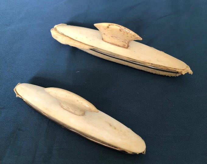 Vintage bone nail buffers