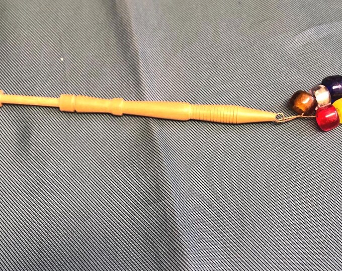 wooden lacemaking bobbin