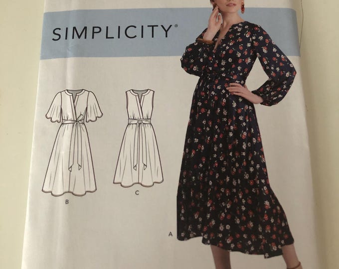 Ladies dress pattern, UNCUT, Factory Folded, New Look K6176