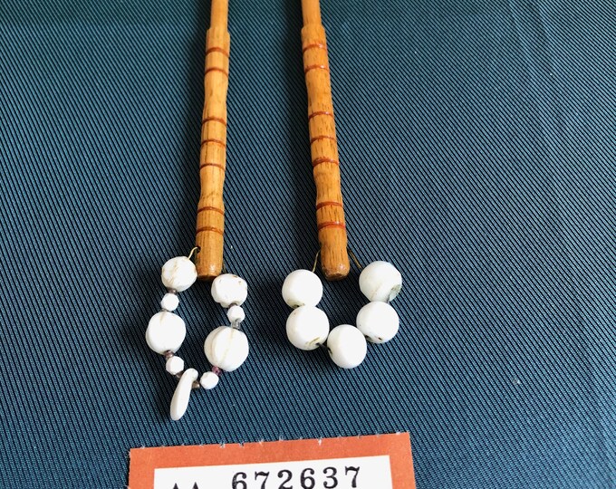 wooden lace bobbins