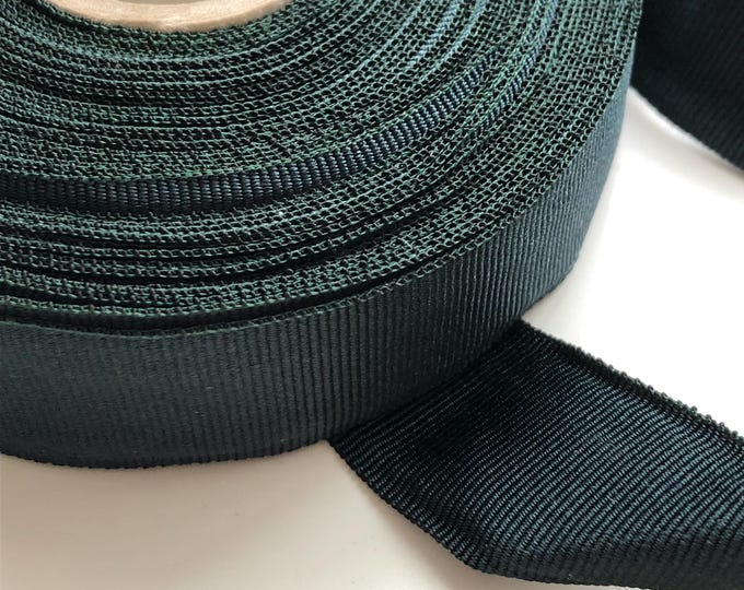 Military grosgrain medal braid, very dark green