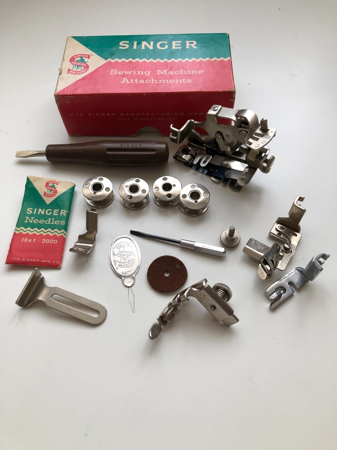 Singer Sewing Machine Attachments - Etsy