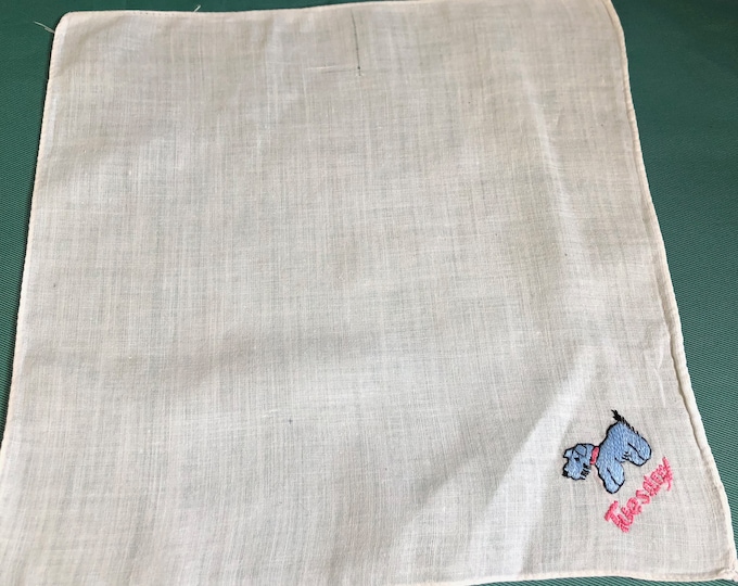 vintage ladies handkerchief, hankie