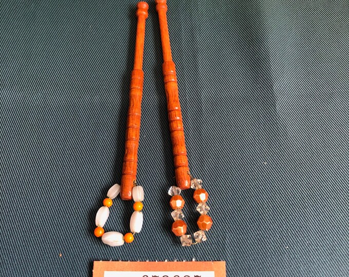 wooden lace bobbins