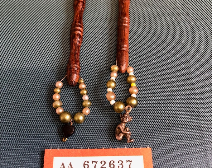 wooden lace bobbins